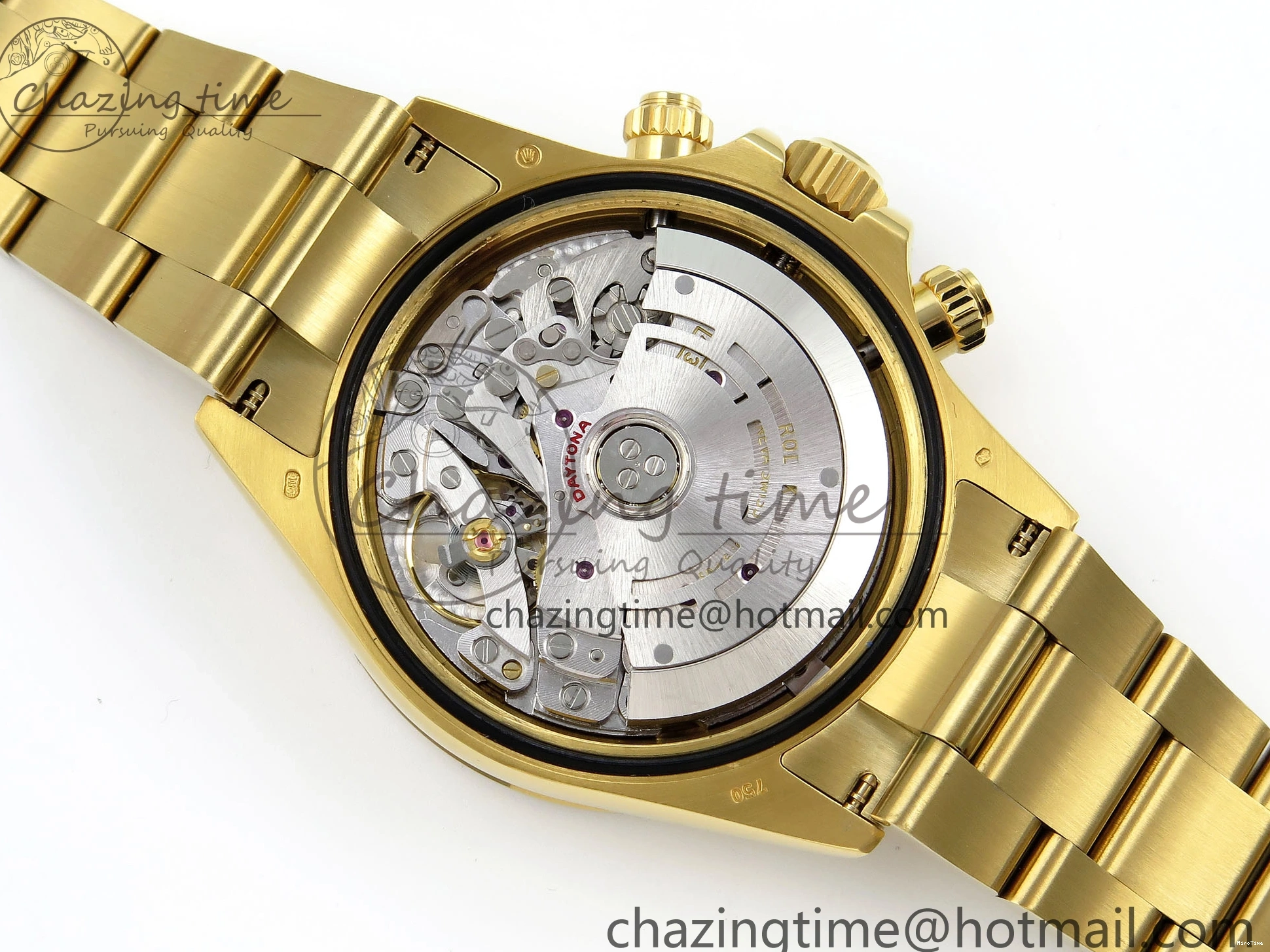 MiroTime 0323 Daytona 116508 QF 1:1 Best Edition Black Diamonds Dial on YG Bracelet SH4130 V3 (Gain Weight) Popular 1719